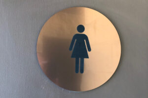 Copper ADA Signs - Women's Restroom